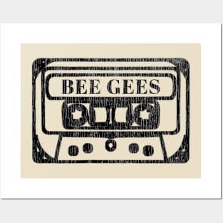 Bee Gees cassette Posters and Art